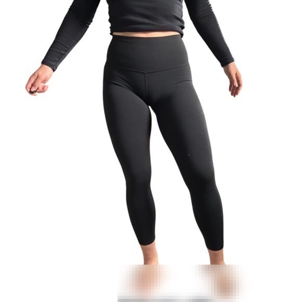 Victoria's Secret Black High Waisted Leggings Workout Athleisure Size‎ 4